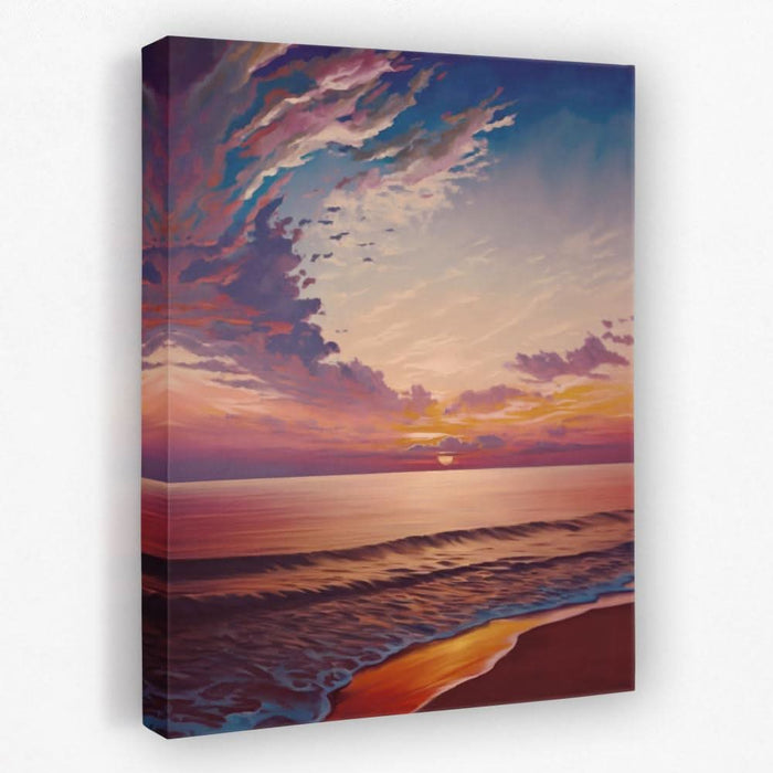 Fabulous Sunset - Beach Canvas Wall Art