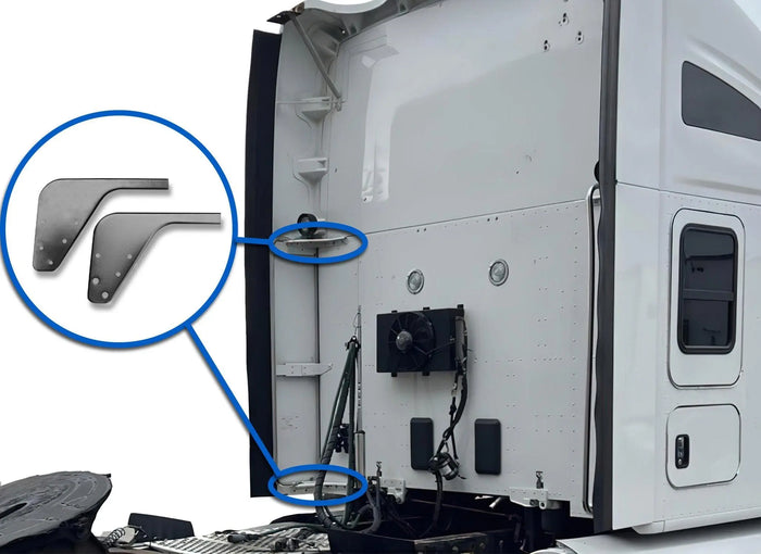 Fairing Brackets Left Side for Behind Cab Cabin Fairing for Kenworth T680 - Tacoma Parts Corporation