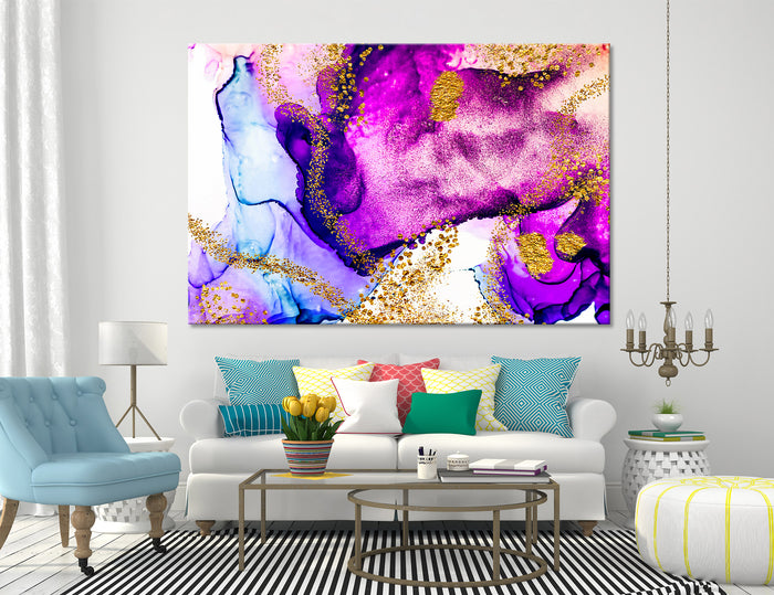 Fashionable Abstract Canvas Print #1043