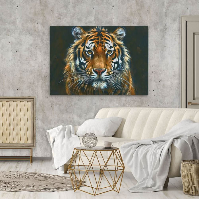Final Thoughts - Abstract Wall Art in Black Frame