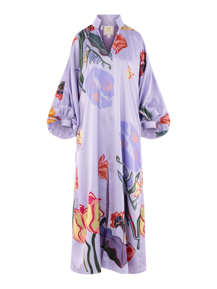 Fiona Dress-Lilac Garden