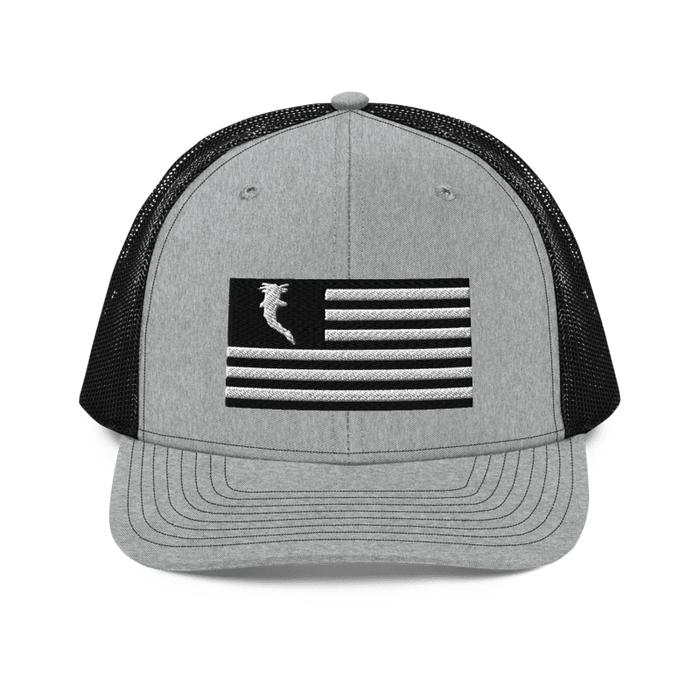 Flag Embroidered BnW (Snapback)