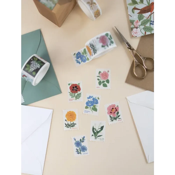 FLORALS | PERFORATED WASHI TAPE - WT05