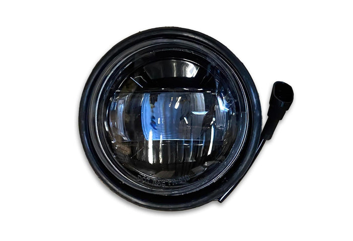 LED Fog Light Black Left Freightliner Columbia 2000-2015, Century -