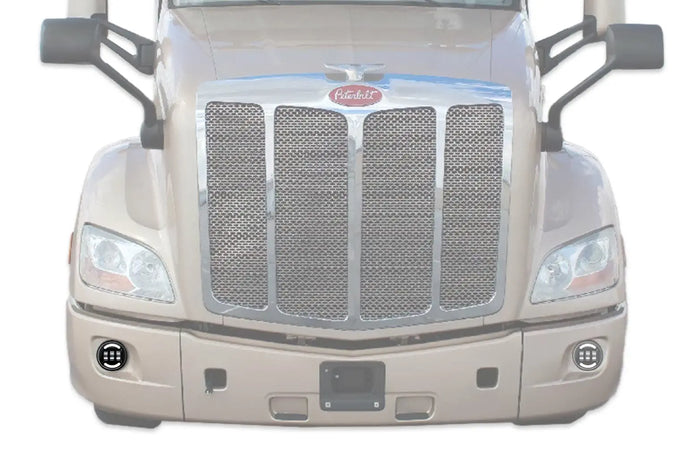 Black LED Fog Light Lamp Right Side Peterbilt 579 578 -