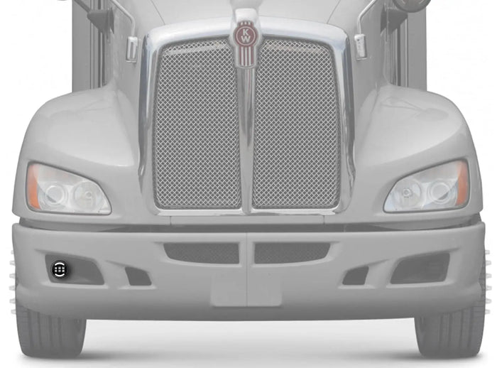 Black LED Fog Light Lamp Right Side Kenworth T660 -
