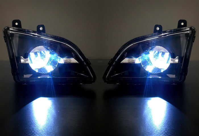 Fog Light Lamp Black Full LED Set 2018+ Volvo VNL