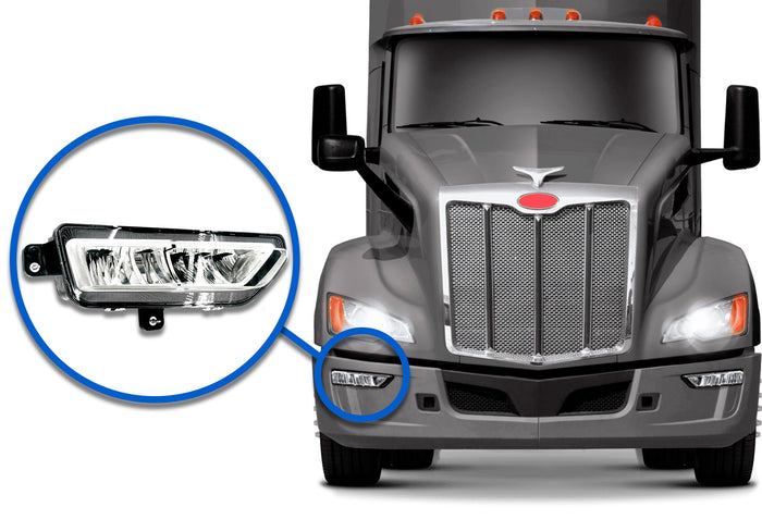Fog Light Lamp Passenger 2022+ Peterbilt 579