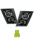 Fog Lights Black Set Volvo 2004-2017 VNM VN VNL VT