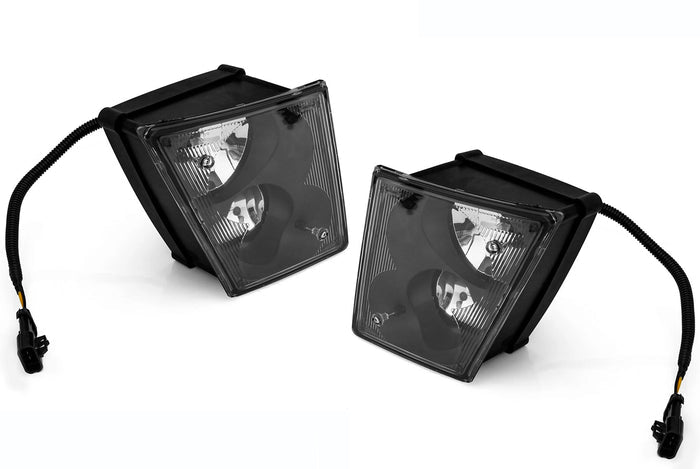 Fog Lights Black Set Volvo 2004-2017 VNM VN VNL VT