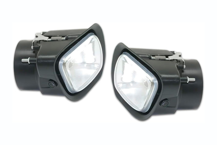 Fog Lights Lamps Assembly with Mounting Brackets Set 2008-2017 Freightliner Cascadia 125 113