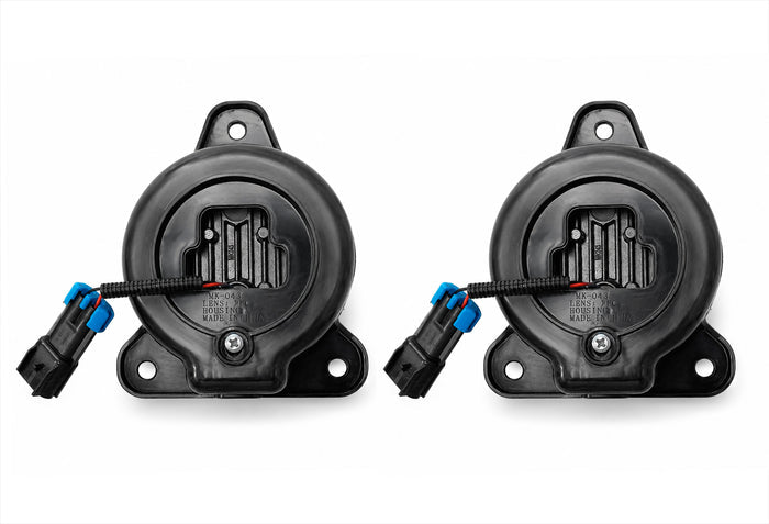 Fogs Light LED Lamp Black Housing 2 Pcs 2018-2024 Volvo VNL