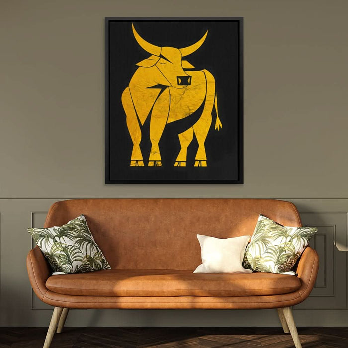 Force in Form - Bull Art for Dining Room