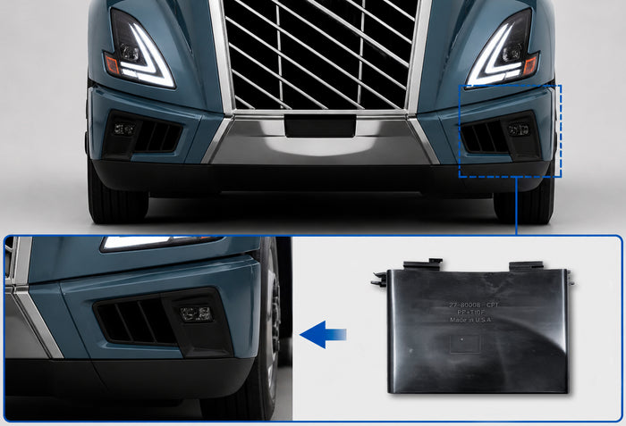 Front Bumper Air Duct Driver 2025+ Volvo VNL New