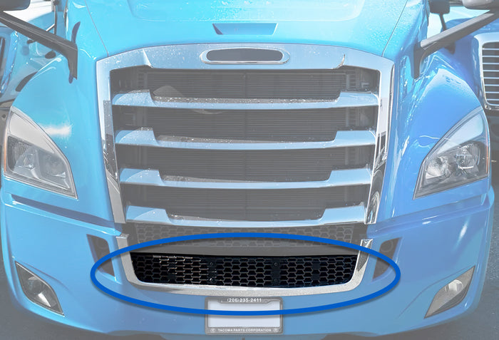 Front Bumper Face Bar Grille Insert 2018+ Freightliner Cascadia 126 116