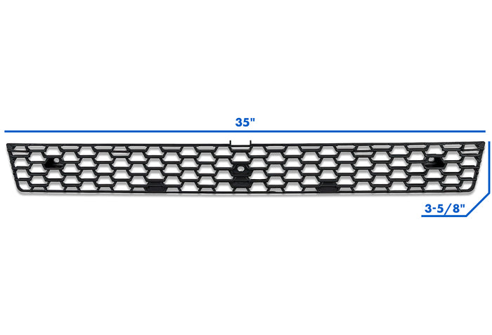Front Bumper Grille Upper Insert - Mesh Design 2018+ Freightliner Cascadia