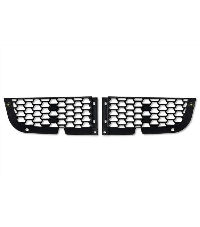Front Bumper Upper Trim Mesh Grilles Set 2018-2024 Freightliner Cascadia