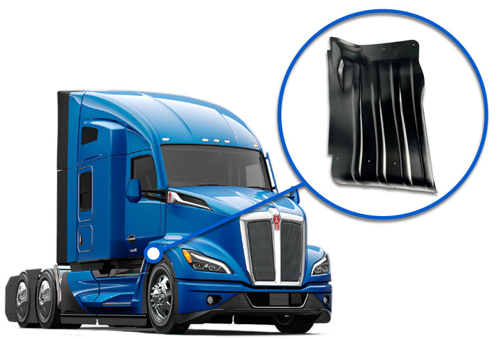 Front Mudflap Splash Shield Passenger 2022+ Kenworth T680 Next Gen