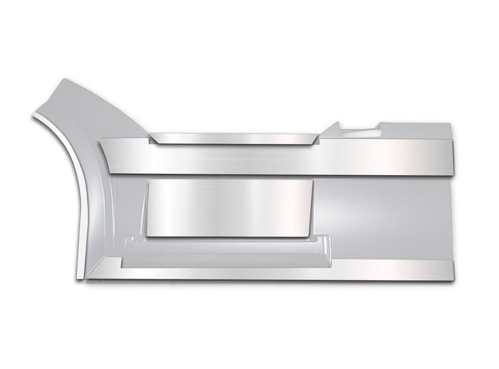 Front Panel Stripes Chrome Trim Set for Driver Side (5L, 6L, 7L, 8L, 9L)  2004-2017 Volvo VNL