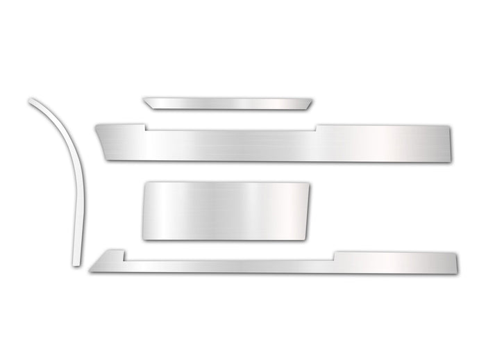 Front Panel Stripes Chrome Trim Set for Driver Side (5L, 6L, 7L, 8L, 9L)  2004-2017 Volvo VNL