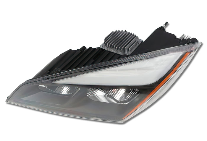 Full LED Headlight Black Housing Driver 2018+ Freightliner Cascadia 126 116