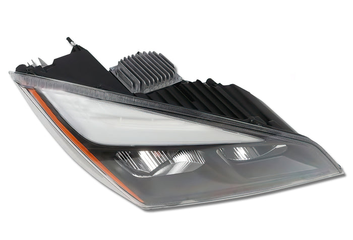 Full LED Headlight Black Housing Passenger 2018+ Freightliner Cascadia 126 116