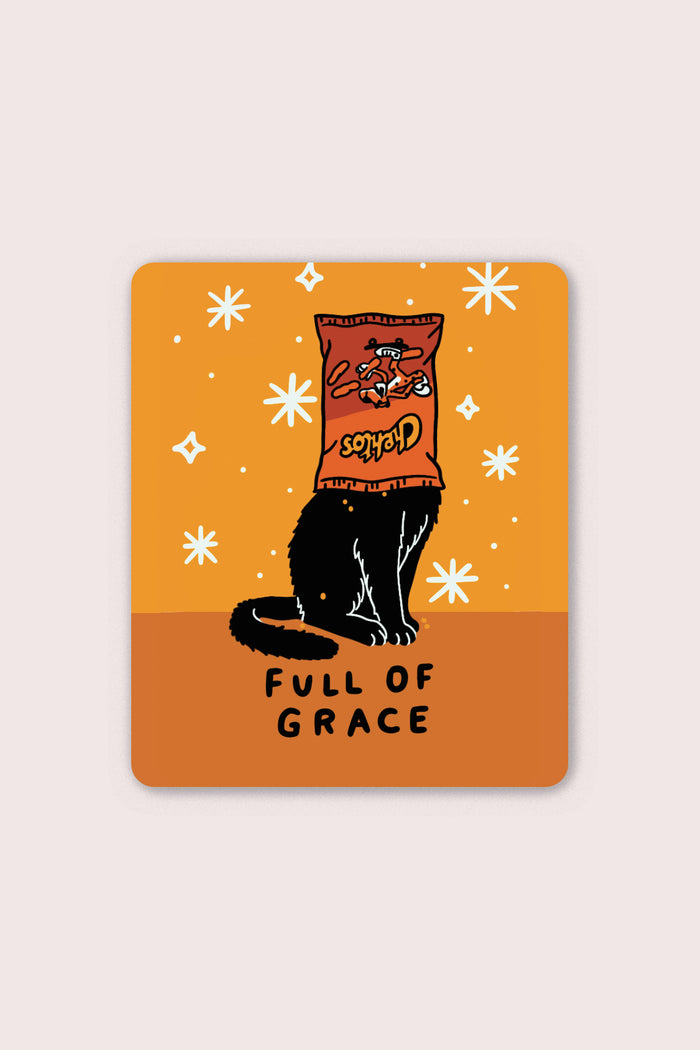 Full of Grace Vinyl Sticker