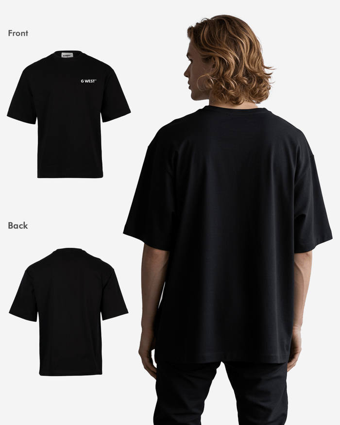 G West Mens  Logo Keep Dry Oversized Tee