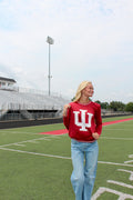 Gameday Social Wicks Woven Sweater - IU