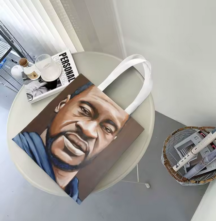 George Floyd Shoulder Tote Bag (Free Shipping)