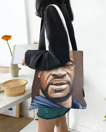 George Floyd Shoulder Tote Bag (Free Shipping)