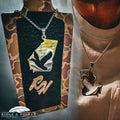 Georgia Duck- Stainless Steel Necklace and Pendant States Series
