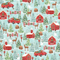 Gift Wrap - Country Christmas - Recycled Fiber - Jewelry