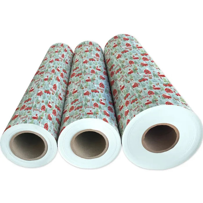 Gift Wrap - Country Christmas - Recycled Fiber