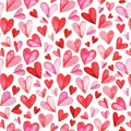 Gift Wrap - Folded Hearts - Recycled Fiber - Jewelry Roll