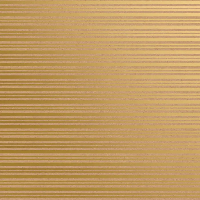 Gift Wrap - Gold Dot & Stripe on Kraft - B998D.303208JR