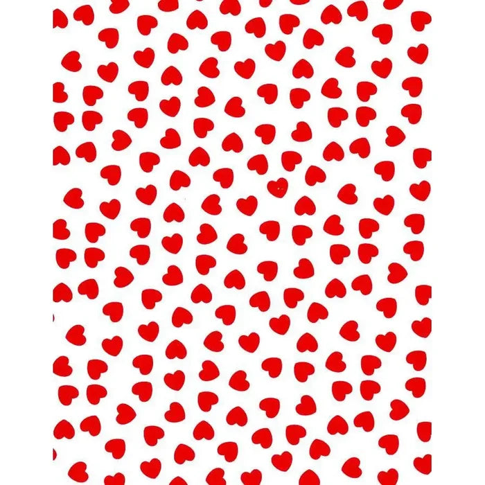 Gift Wrap - GW-7301 Hearts - 24 X 417’ - GW730124X417