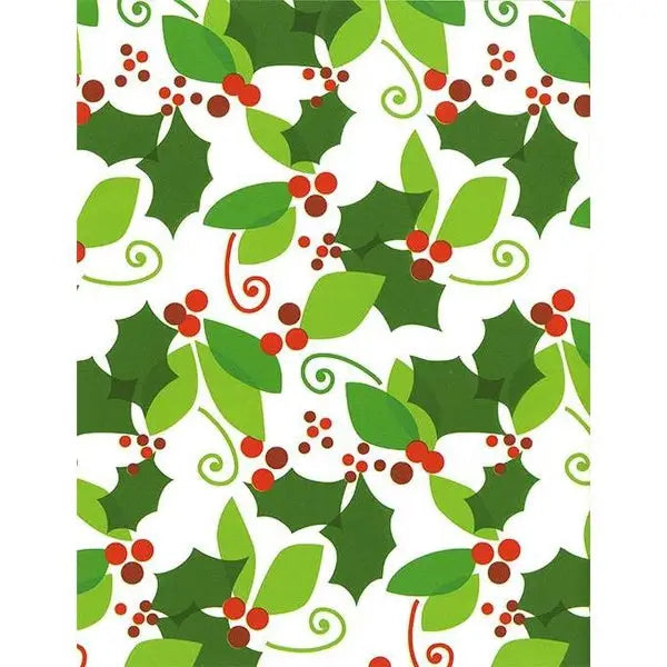 Gift Wrap - GW-8553 When Berry Met Holly - 24 X 417’ -