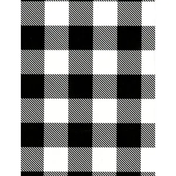 Gift Wrap - GW-8564 Black Lumber Jack - 24 X 417’ -