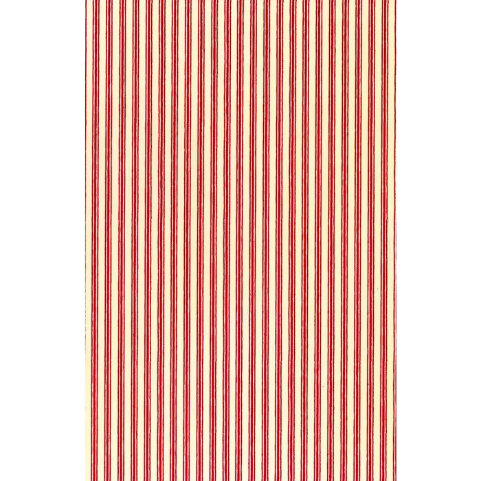 Gift Wrap - GW-9407 Red/Cream Ticking Stripe - 24 X 417’ -