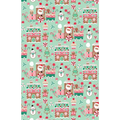 Gift Wrap - GW-9501 - Gingerbread Town - Jewelry Roll