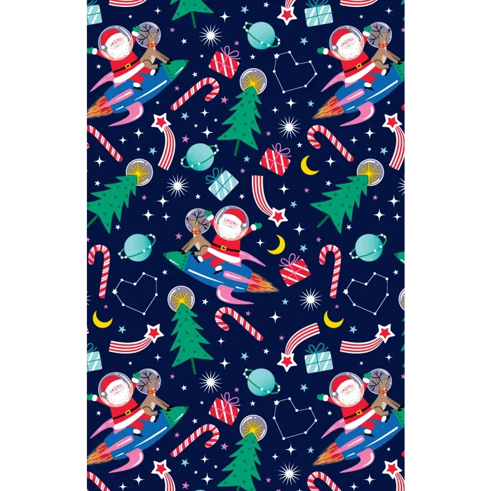 Gift Wrap - GW-9502 - Spacey Santa - Jewelry Roll