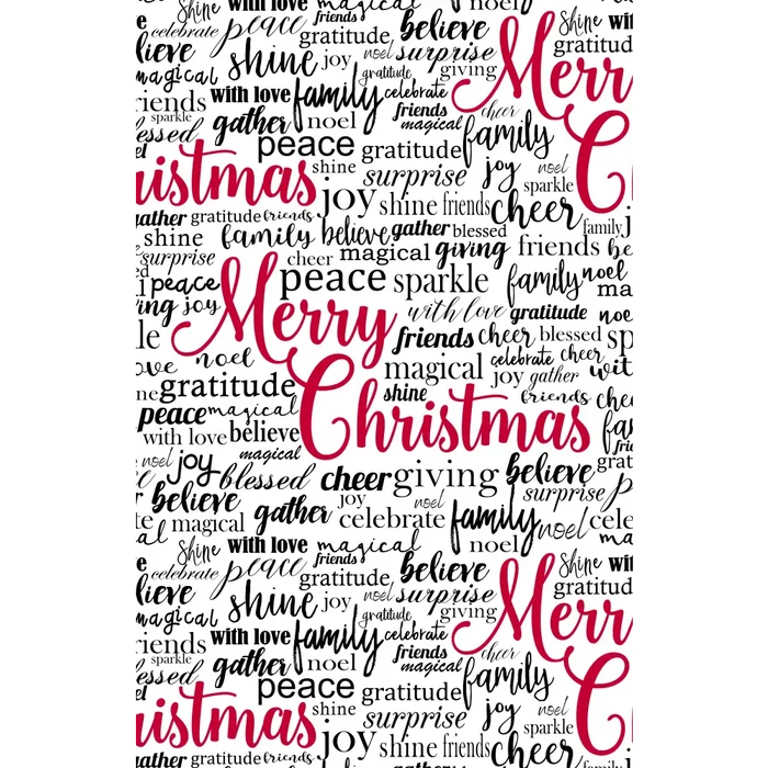 Gift Wrap - GW-9512 - Christmas Sayings - Jewelry Roll