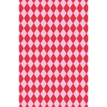 Gift Wrap - GW-9514 - Red And Pink Harlequin - Jewelry Roll