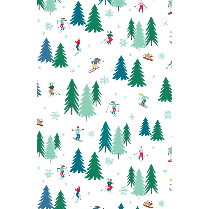 Gift Wrap - GW-9519 - Hitting The Slopes - Jewelry Roll