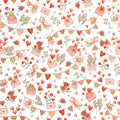 Gift Wrap - Heart Strings - Recycled Fiber - Jewelry Roll