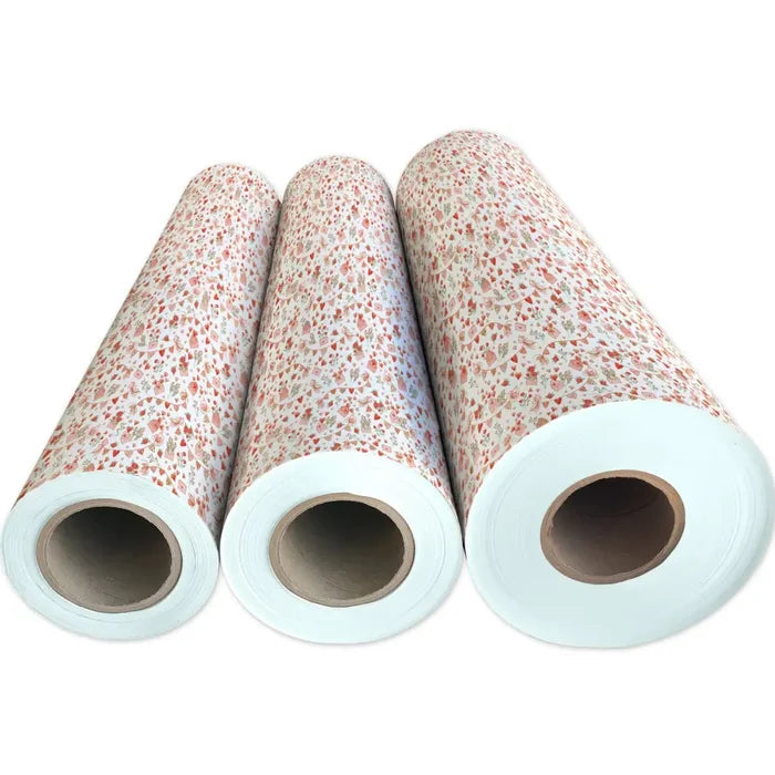 Gift Wrap - Heart Strings - Recycled Fiber
