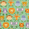 Gift Wrap - Jungle Animals - B368.303208JR