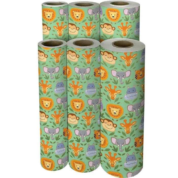 Gift Wrap - Jungle Animals - B368.303208JR