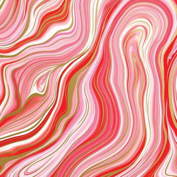 Gift Wrap - Marbleized Red - B629.303208JR